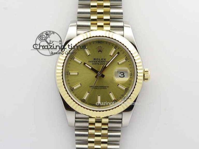 Durable DateJust 41mm 126333 Noob 1:1 Best Edition YG Wrapped YG Dial On SS YG Jubilee Bracelet A 3757