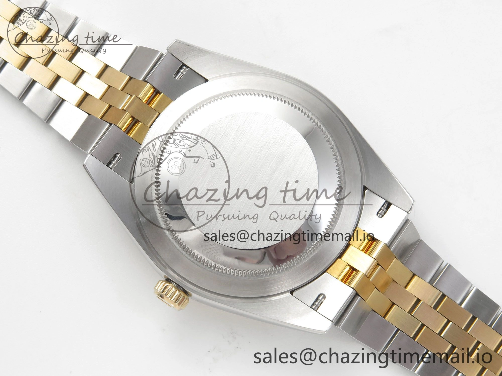 Effortless DateJust 41mm 126333 SS YG 3EF 1:1 Best Edition Gray Roman Dial on SS YG Jubilee Bracelet SA 302
