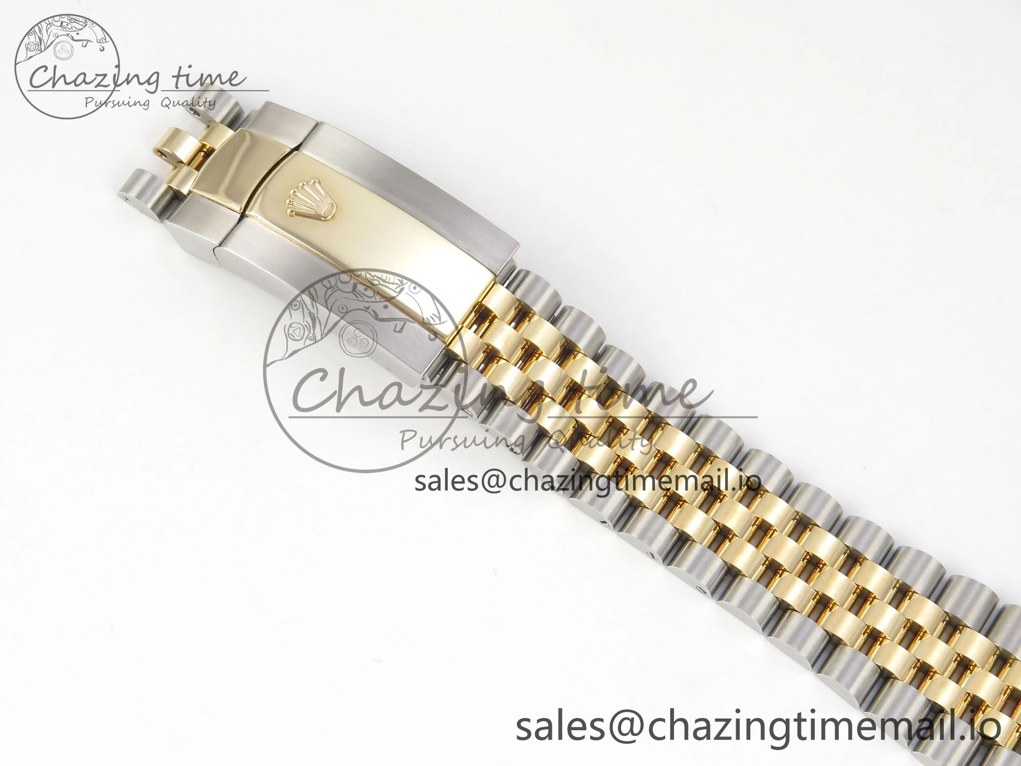 Effortless DateJust 41mm 126333 SS YG 3EF 1:1 Best Edition Gray Roman Dial on SS YG Jubilee Bracelet SA 302
