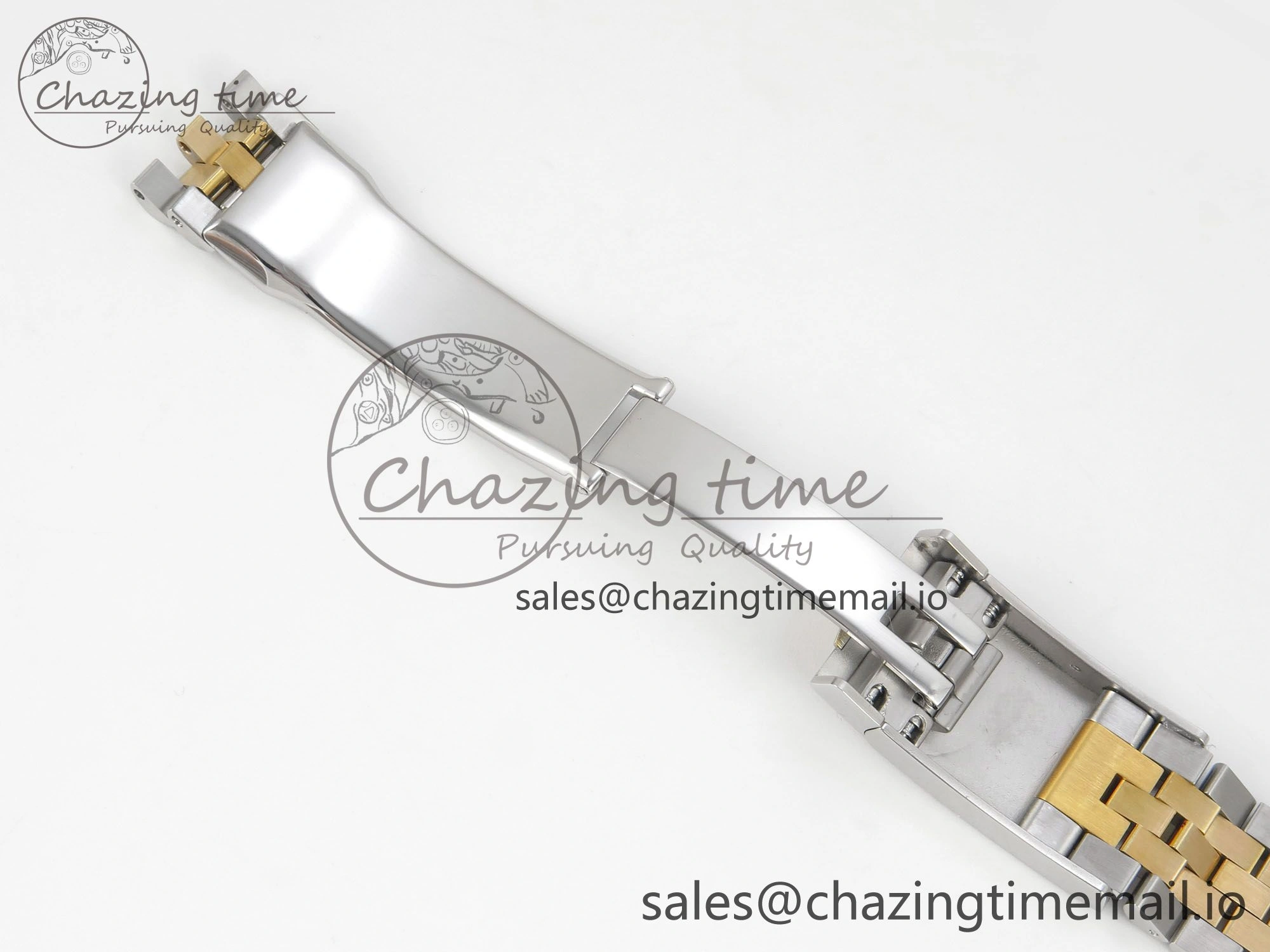 Effortless DateJust 41mm 126333 SS YG 3EF 1:1 Best Edition Gray Roman Dial on SS YG Jubilee Bracelet SA 302