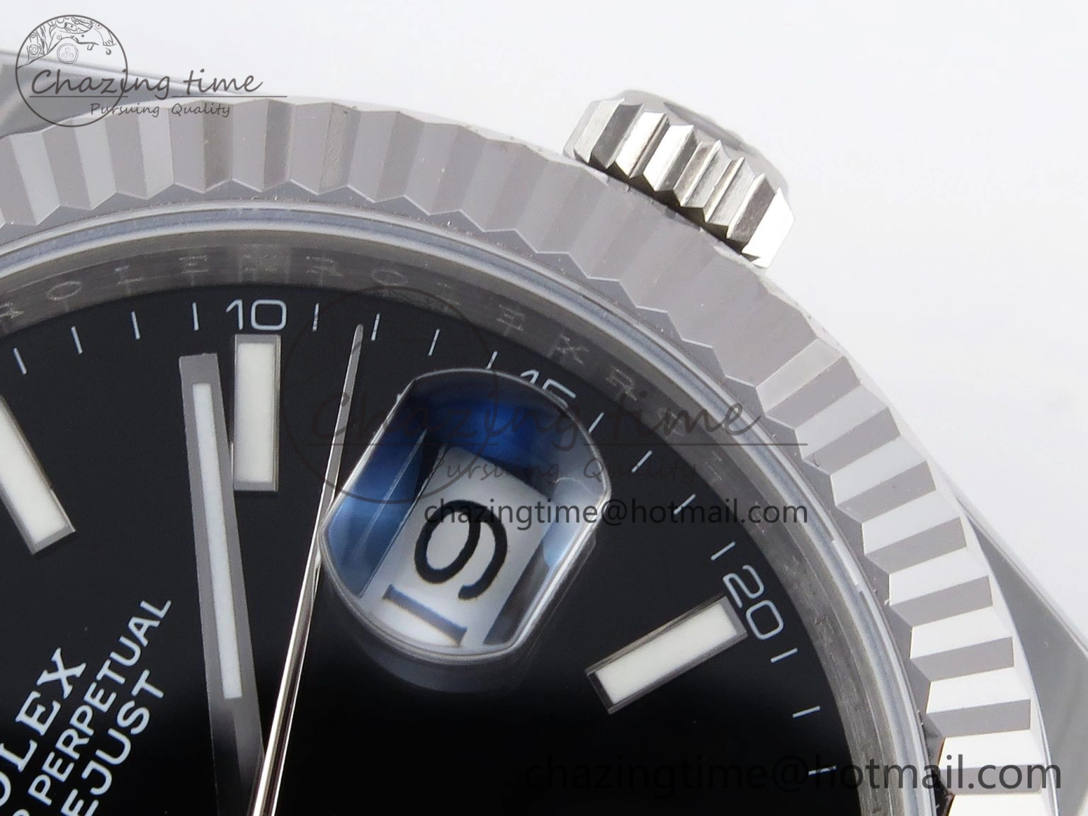 Effortless DateJust 41mm 126334 904 SS ARF 1:1 Best Edition Black Dial Sticks Markers on Jubilee Bracelet SH 1869