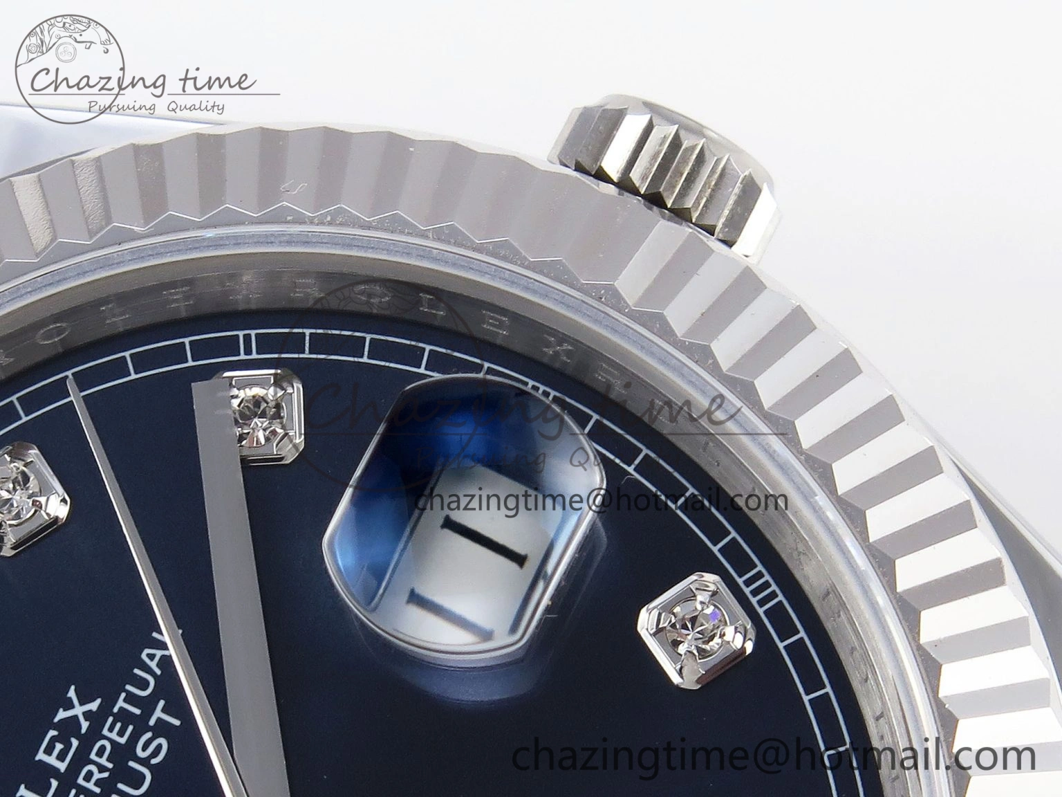 Lightweight DateJust 41mm 126334 904 SS ARF 1:1 Best Edition Blue Dial Diamonds Markers on Jubilee Bracelet SH 1863