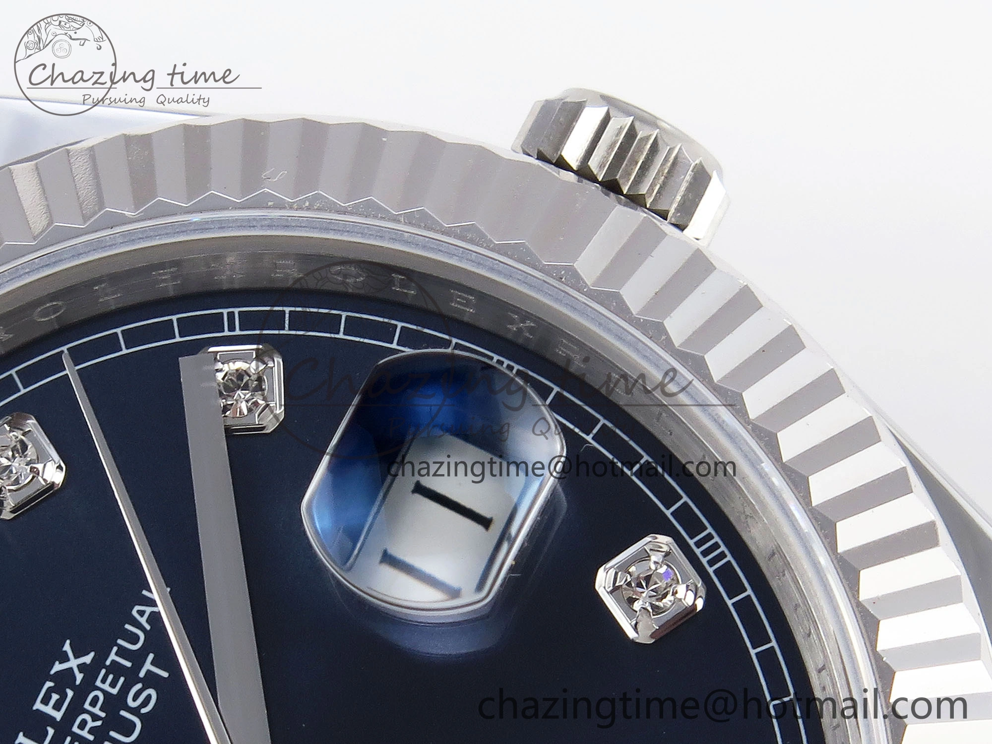 Lightweight DateJust 41mm 126334 904 SS ARF 1:1 Best Edition Blue Dial Diamonds Markers on Jubilee Bracelet SH 1863
