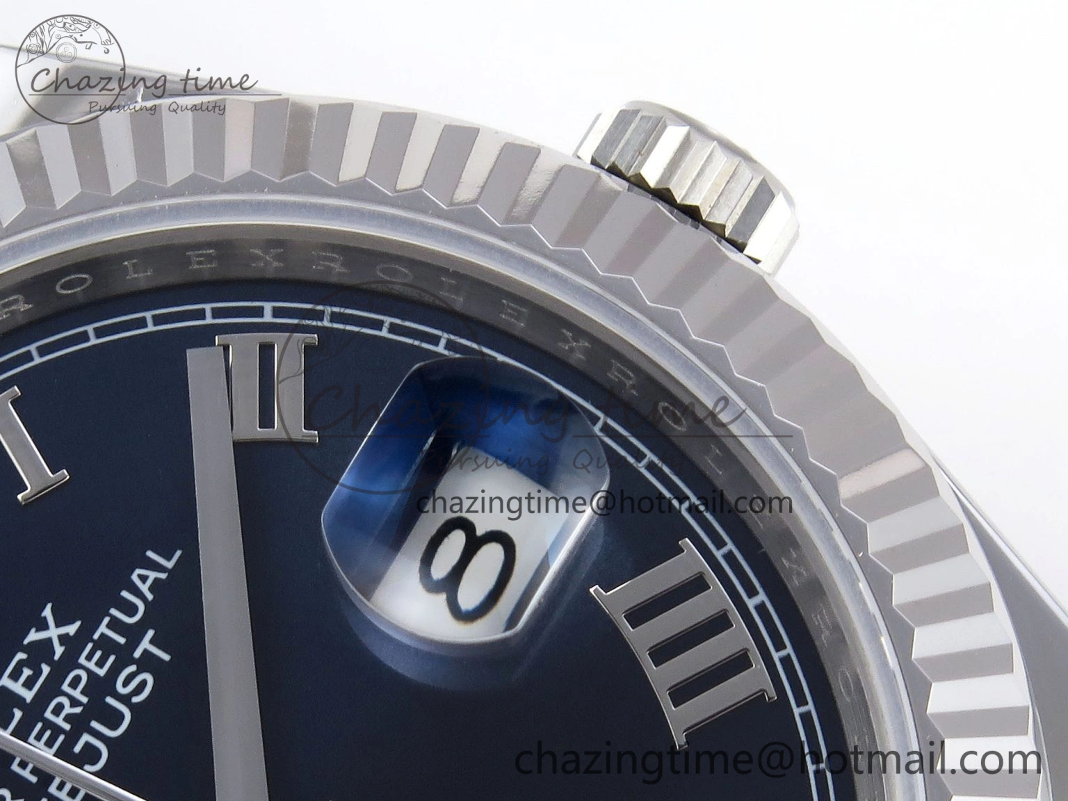 DateJust 41mm 126334 904 SS ARF 1:1 Best Edition Blue Dial Roman Markers on Jubilee Bracelet SH Minimalist 1866
