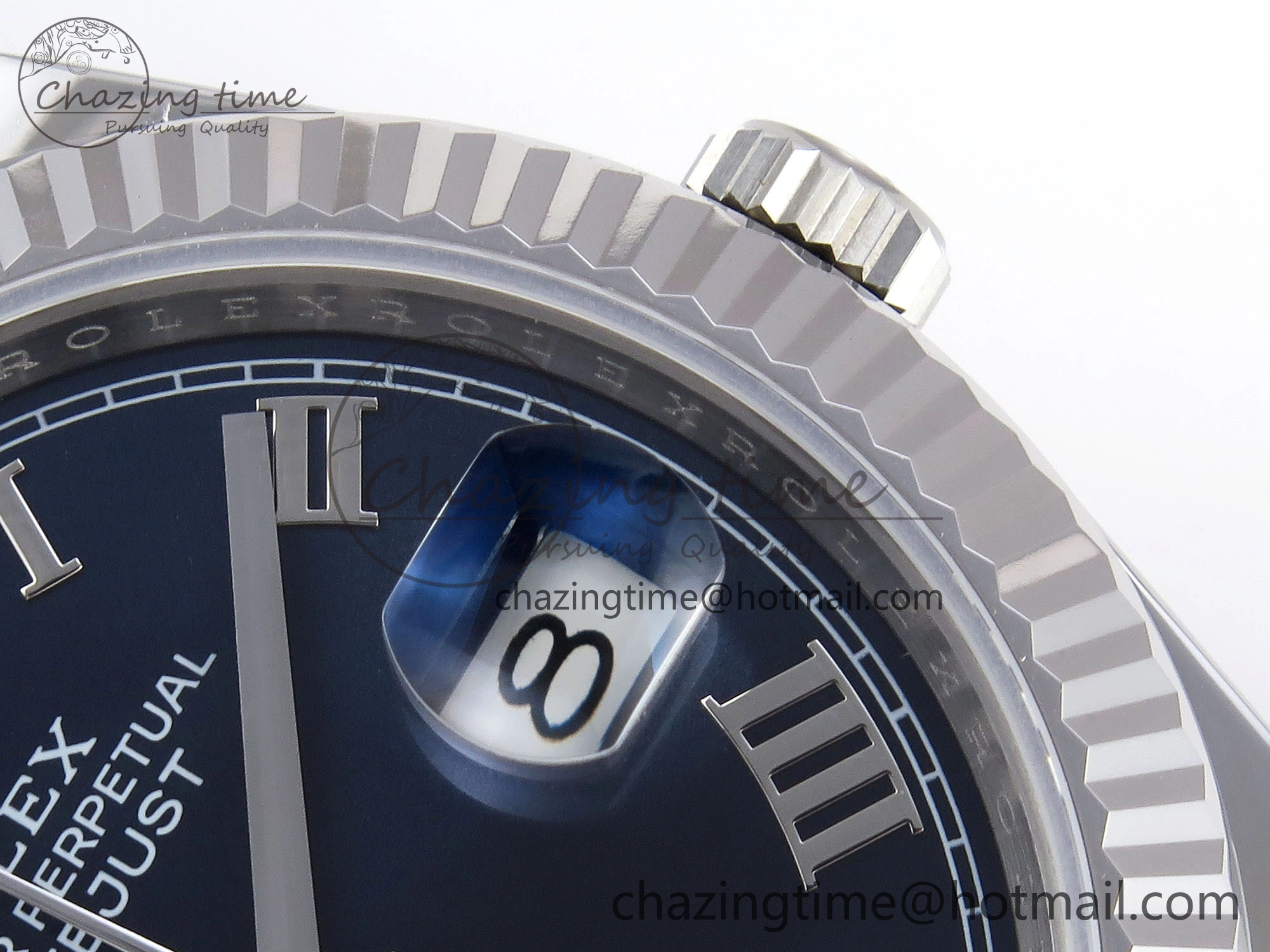 DateJust 41mm 126334 904 SS ARF 1:1 Best Edition Blue Dial Roman Markers on Jubilee Bracelet SH Minimalist 1866