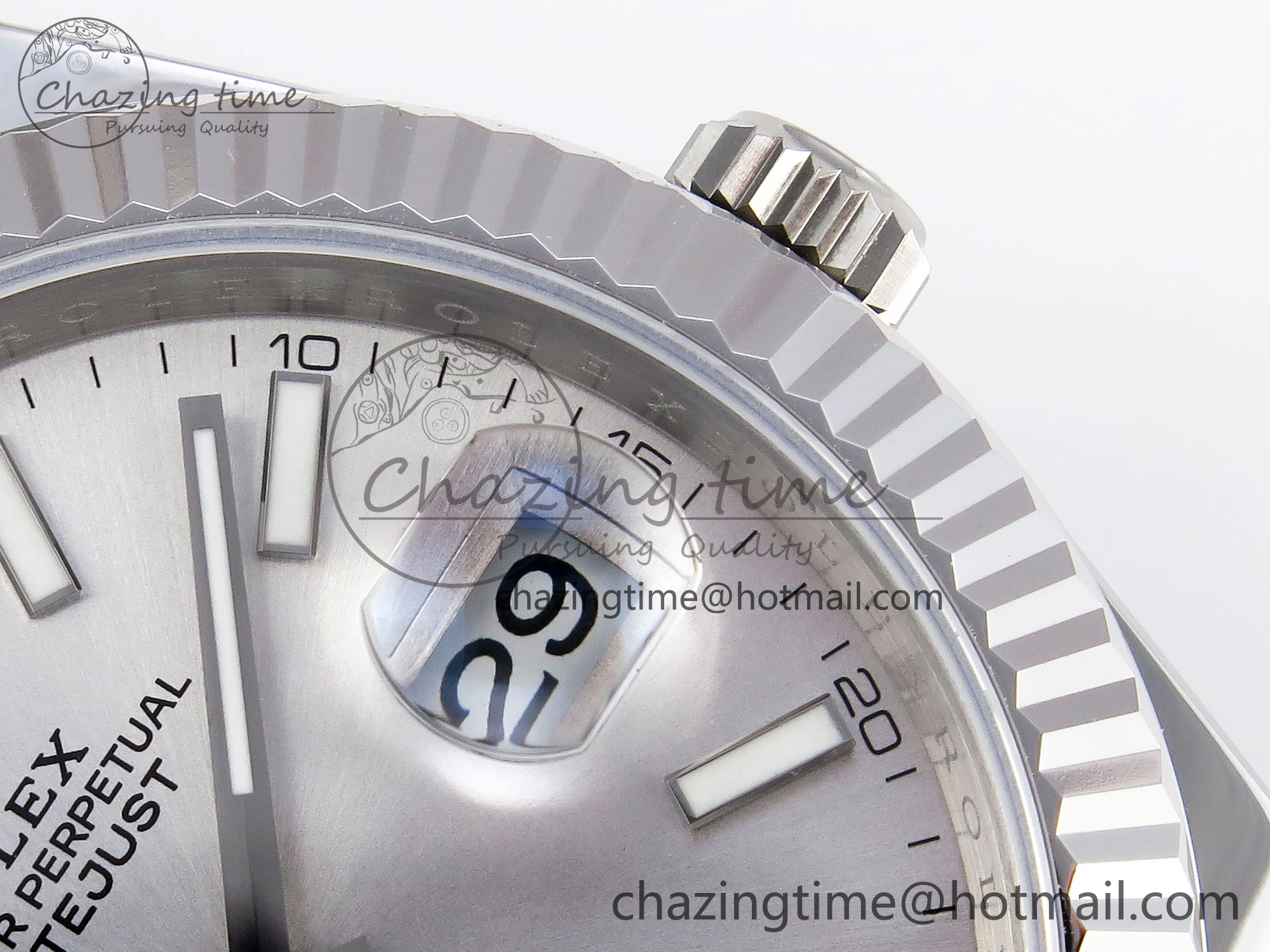 HighQuality DateJust 41mm 126334 904 SS ARF 1:1 Best Edition Silver Dial Sticks Markers on Jubilee Bracelet SH 1867
