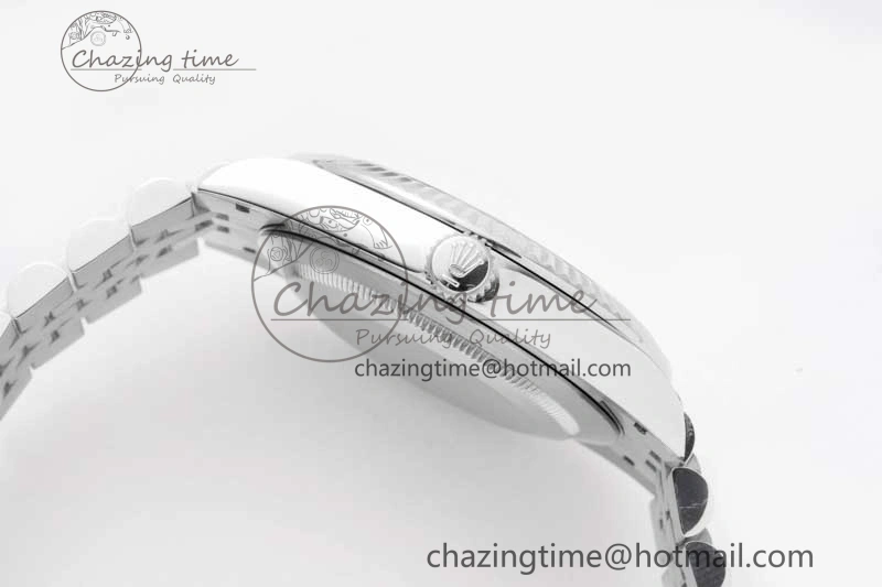 DateJust 41mm 126334 DIWF 1:1 Best Edition 904L Steel Green Fluted Dial on Jubilee Bracelet SA Elegant 2308