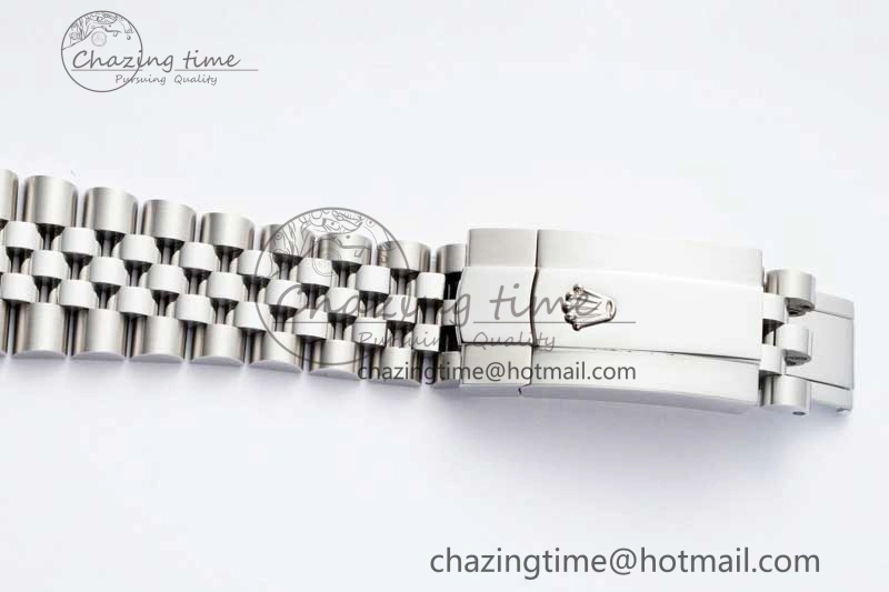 DateJust 41mm 126334 DIWF 1:1 Best Edition 904L Steel Green Fluted Dial on Jubilee Bracelet SA Elegant 2308
