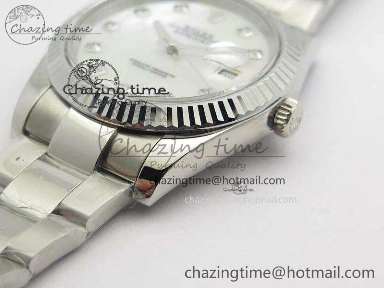 DateJust 41mm 126334 Noob 1:1 Best Edition Fluted Bezel MOP Diam Dial On SS Oyster Bracelet A Resilient 3582
