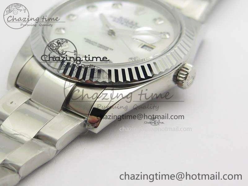 DateJust 41mm 126334 Noob 1:1 Best Edition Fluted Bezel MOP Diam Dial On SS Oyster Bracelet A Resilient 3582