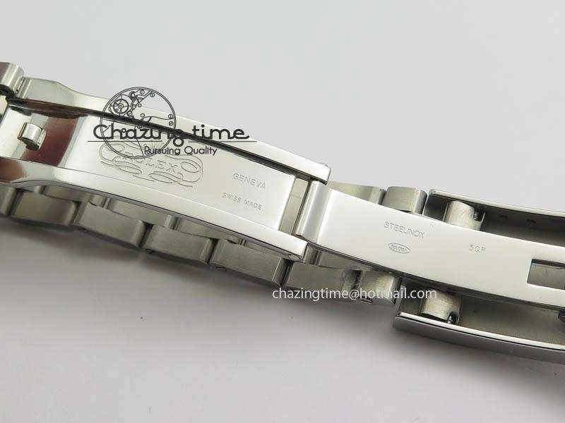 Soft DateJust 41mm 126334 Noob 1:1 Best Edition Fluted Bezel White Roman Dial On SS Oyster Bracelet A 3579