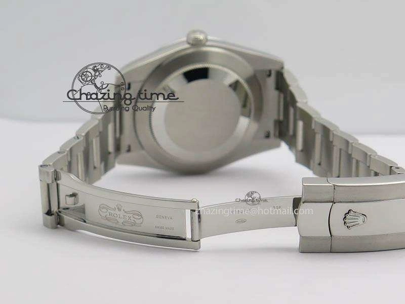 Soft DateJust 41mm 126334 Noob 1:1 Best Edition Fluted Bezel White Roman Dial On SS Oyster Bracelet A 3579
