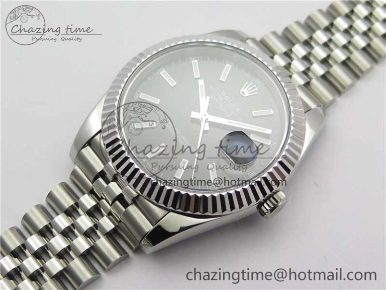 DateJust 41mm 126334 SS BP Maker 1:1 Best Edition New Version Black Dial on Jubilee Bracelet Sporty 3030