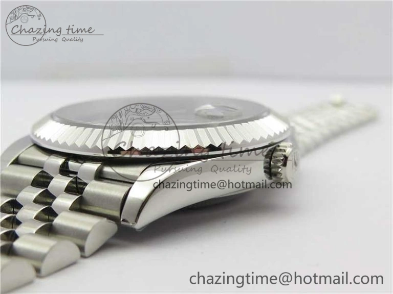 Chic DateJust 41mm 126334 SS BP Maker 1:1 Best Edition New Version Black Roman Dial on Jubilee Bracelet 3034