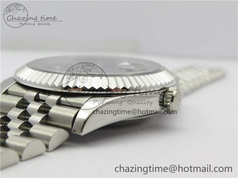 NewStyle DateJust 41mm 126334 SS BP Maker 1:1 Best Edition New Version Blue Crystal Dial on Jubilee Bracelet 3022