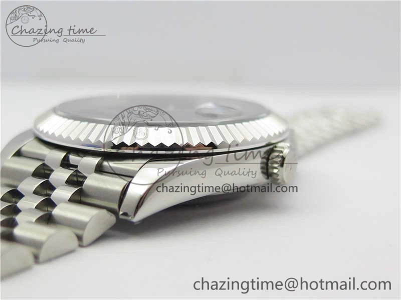 QuickDry DateJust 41mm 126334 SS BP Maker 1:1 Best Edition New Version Blue Dial on Jubilee Bracelet 3028