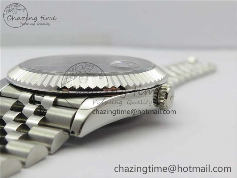 QuickDry DateJust 41mm 126334 SS BP Maker 1:1 Best Edition New Version Blue Roman Dial on Jubilee Bracelet 3033