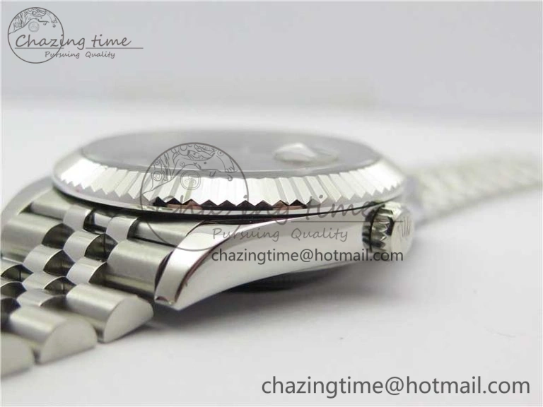 DateJust 41mm 126334 SS BP Maker 1:1 Best Edition New Version Brown Dial on Jubilee Bracelet Breathable 3026