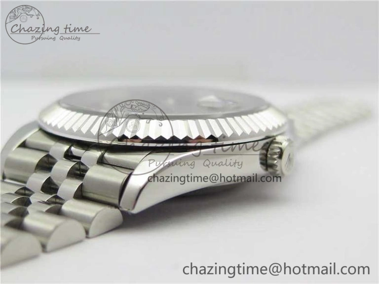 DateJust 41mm 126334 SS BP Maker 1:1 Best Edition New Version Gray Crystal Dial on Jubilee Bracelet Casual 3023