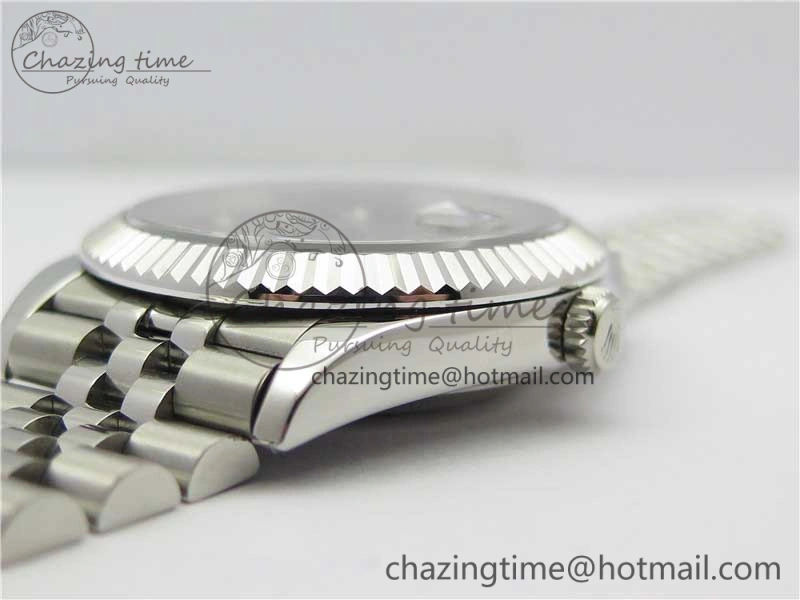 DateJust 41mm 126334 SS BP Maker 1:1 Best Edition New Version Gray Crystal Dial on Jubilee Bracelet Casual 3023