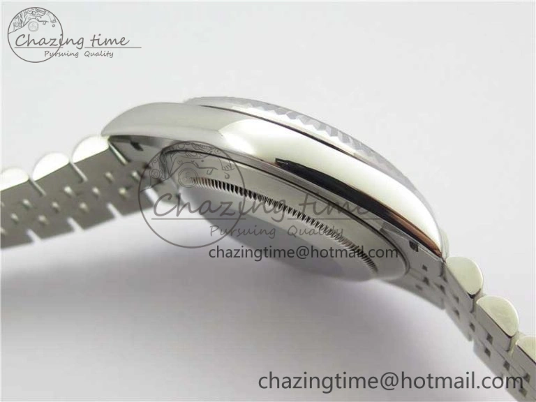 DateJust 41mm 126334 SS BP Maker 1:1 Best Edition New Version Gray Roman Dial on Jubilee Bracelet ModernLook 3035
