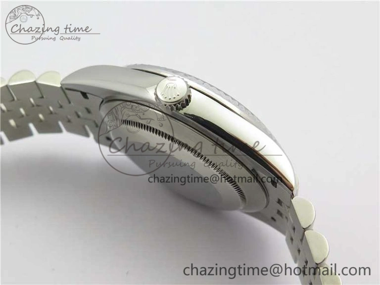 DateJust 41mm 126334 SS BP Maker 1:1 Best Edition New Version Gray Roman Dial on Jubilee Bracelet ModernLook 3035
