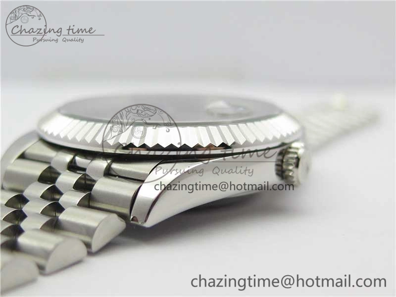 DateJust 41mm 126334 SS BP Maker 1:1 Best Edition New Version Gray Roman Dial on Jubilee Bracelet ModernLook 3035