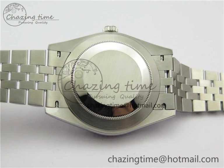 MoistureWicking DateJust 41mm 126334 SS BP Maker 1:1 Best Edition New Version Gray Green Roman Dial on Jubilee Bracelet 3031