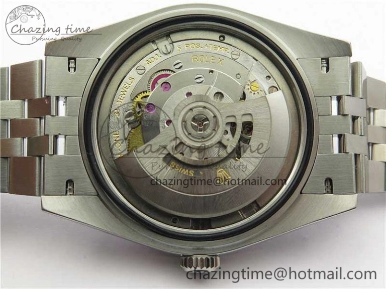 MoistureWicking DateJust 41mm 126334 SS BP Maker 1:1 Best Edition New Version Gray Green Roman Dial on Jubilee Bracelet 3031