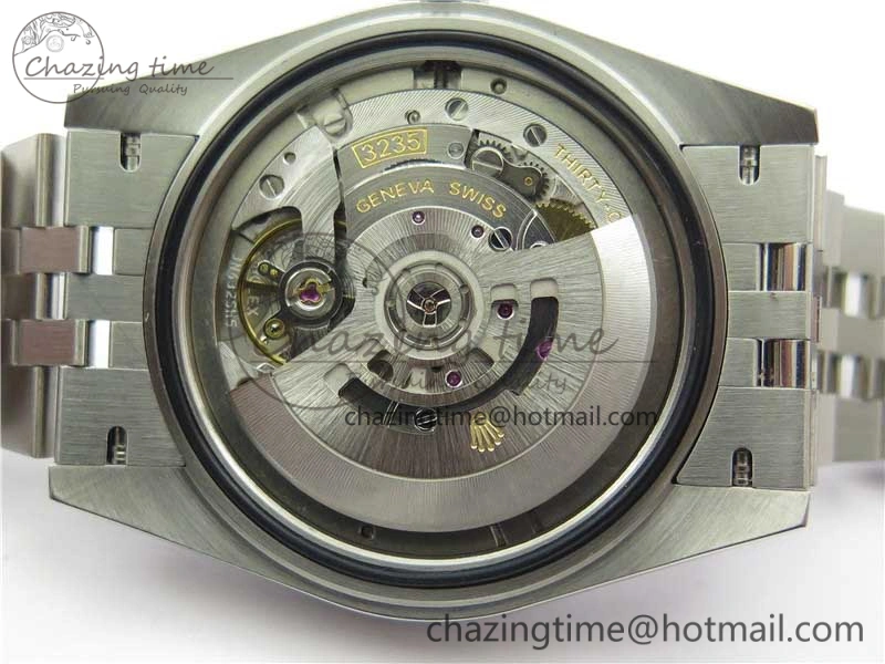 MoistureWicking DateJust 41mm 126334 SS BP Maker 1:1 Best Edition New Version Gray Green Roman Dial on Jubilee Bracelet 3031