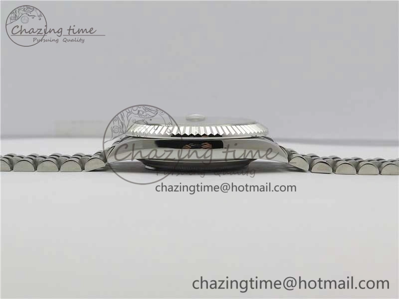 MoistureWicking DateJust 41mm 126334 SS BP Maker 1:1 Best Edition New Version Gray Green Roman Dial on Jubilee Bracelet 3031
