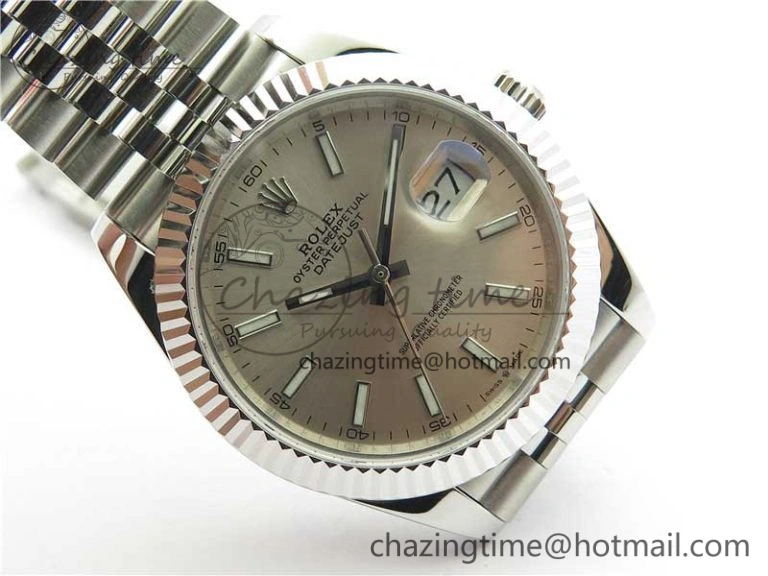 Bold DateJust 41mm 126334 SS BP Maker 1:1 Best Edition New Version Silver Dial on Jubilee Bracelet 3025