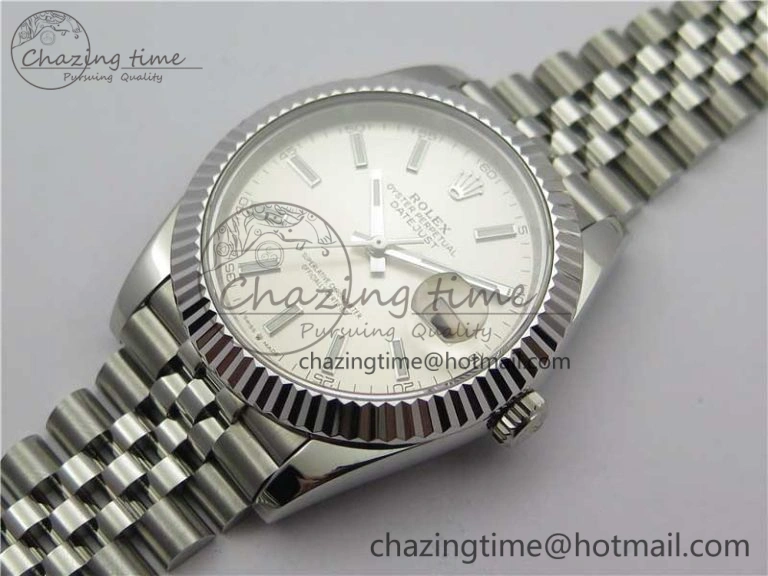 Bold DateJust 41mm 126334 SS BP Maker 1:1 Best Edition New Version Silver Dial on Jubilee Bracelet 3025