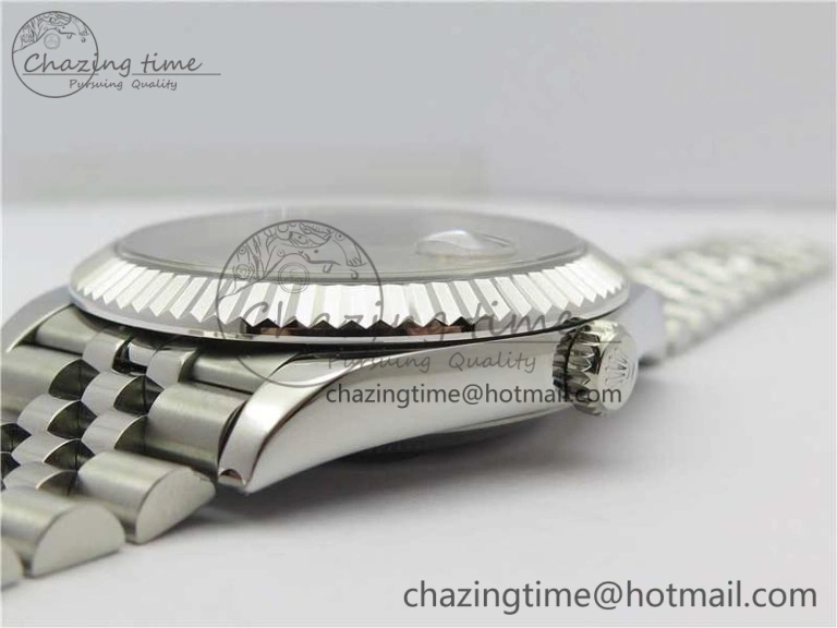 DateJust 41mm 126334 SS BP Maker 1:1 Best Edition New Version Silver Roman Dial on Jubilee Bracelet ModernLook 3032