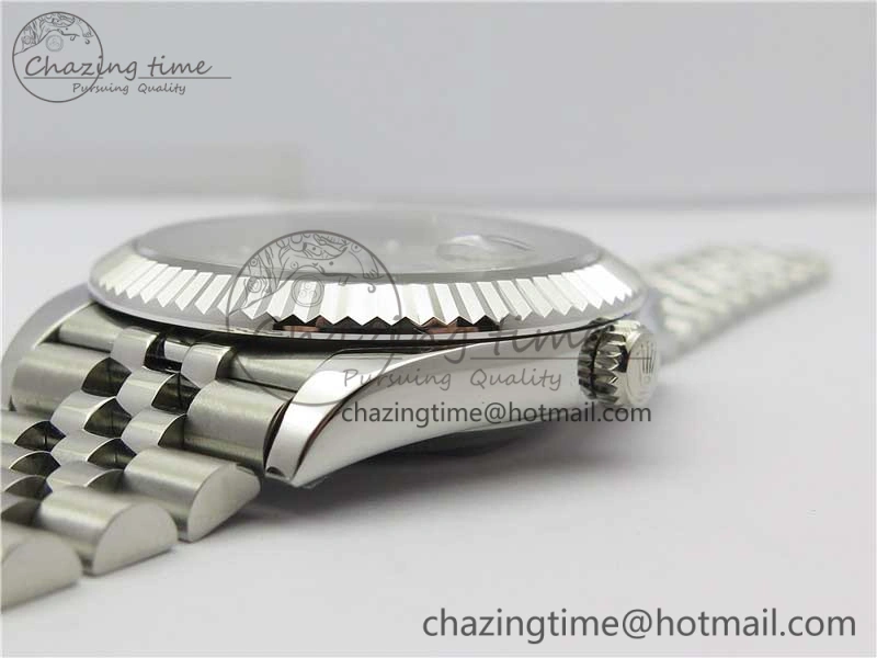 Resilient DateJust 41mm 126334 SS BP Maker 1:1 Best Edition New Version White MOP Crystal Dial on Jubilee Bracelet 3027