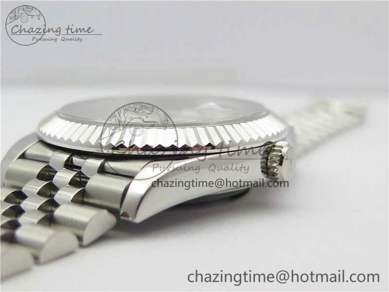 Breathable DateJust 41mm 126334 SS BP Maker 1:1 Best Edition New Version White Roman Dial on Jubilee Bracelet 3036
