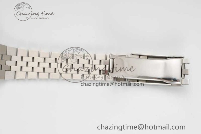 DateJust 41mm DIWF 1:1 Best Edition 904L Steel Green Diamonds Bezel Gray Dial Arabic Marker on Jubilee Bracelet SA Breathable 2334