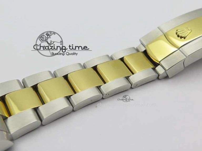 FastDry DateJust II 116333 SS YG 41mm EW Best Edition Black Dial Numeral Markers On SS Bracelet A 3825