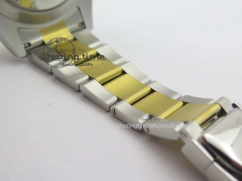 Unique DateJust II 116333 SS YG 41mm EW Best Edition Gold Dial Roman Markers On SS Bracelet A 3822