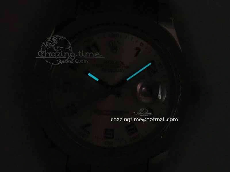 BestValue DateJust II 116334 41mm SS BP Maker Best Edition Silver Blue Arabic Dial On SS Bracelet SA 3737