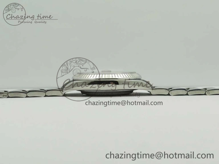 HighQuality DateJust II 126334 41mm SS BP Maker 1:1 Best Edition Gray Dial Fluted Bezel on Oyster Bracelet 3328