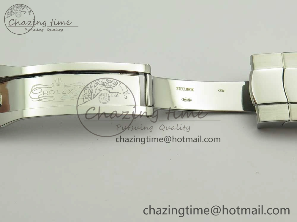 HighQuality DateJust II 126334 41mm SS BP Maker 1:1 Best Edition Gray Dial Fluted Bezel on Oyster Bracelet 3328