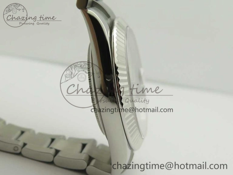 DateJust II 126334 41mm SS BP Maker 1:1 Best Edition White Dial Fluted Bezel on Oyster Bracelet WaterResistant 3330