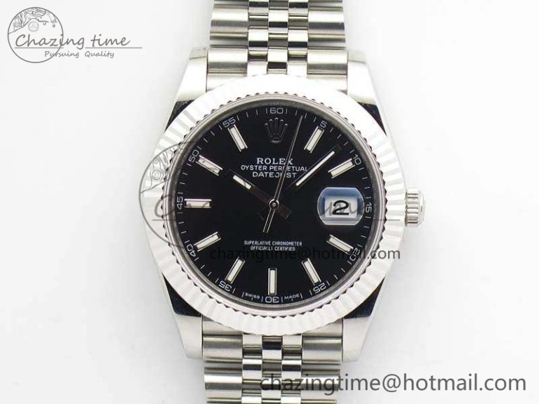 SportInspired DateJust II 40mm BP Maker Best Edition Black Dial On New Version Jubilee Bracelet A 3538