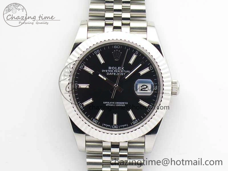 SportInspired DateJust II 40mm BP Maker Best Edition Black Dial On New Version Jubilee Bracelet A 3538