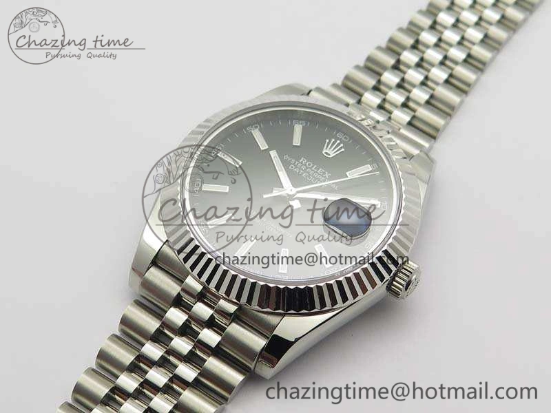 SportInspired DateJust II 40mm BP Maker Best Edition Black Dial On New Version Jubilee Bracelet A 3538