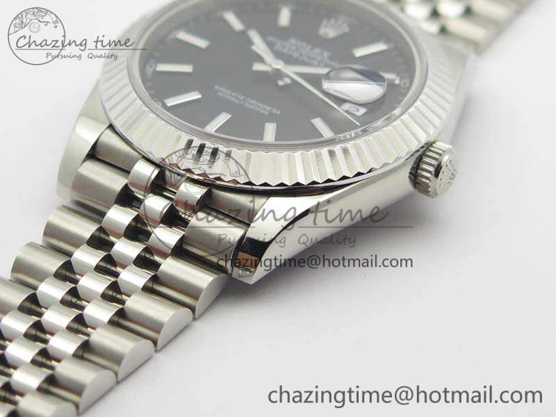 SportInspired DateJust II 40mm BP Maker Best Edition Black Dial On New Version Jubilee Bracelet A 3538
