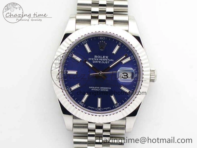 DailyWear DateJust II 40mm BP Maker Best Edition Blue Dial On New Version Jubilee Bracelet A 3541