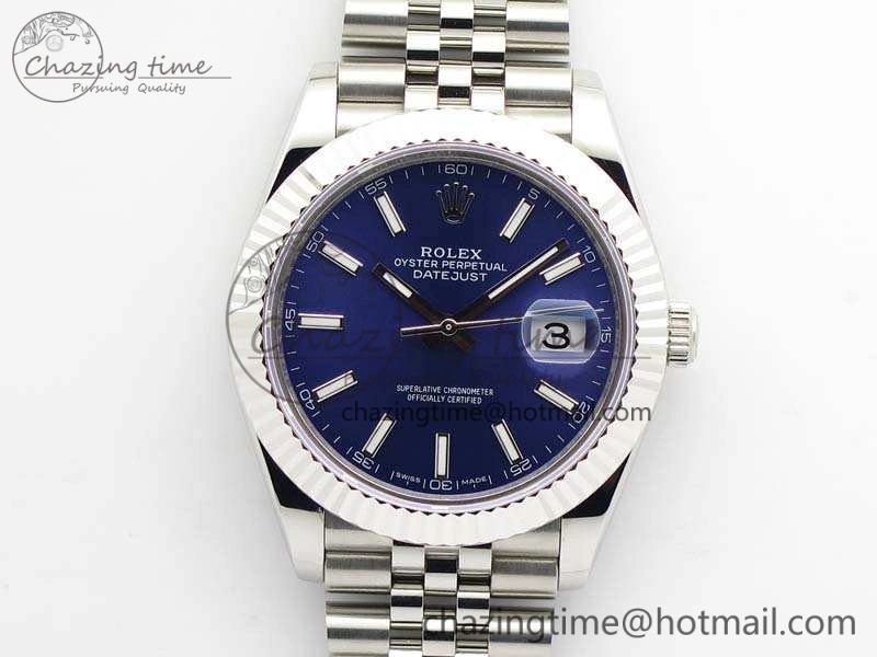 DailyWear DateJust II 40mm BP Maker Best Edition Blue Dial On New Version Jubilee Bracelet A 3541
