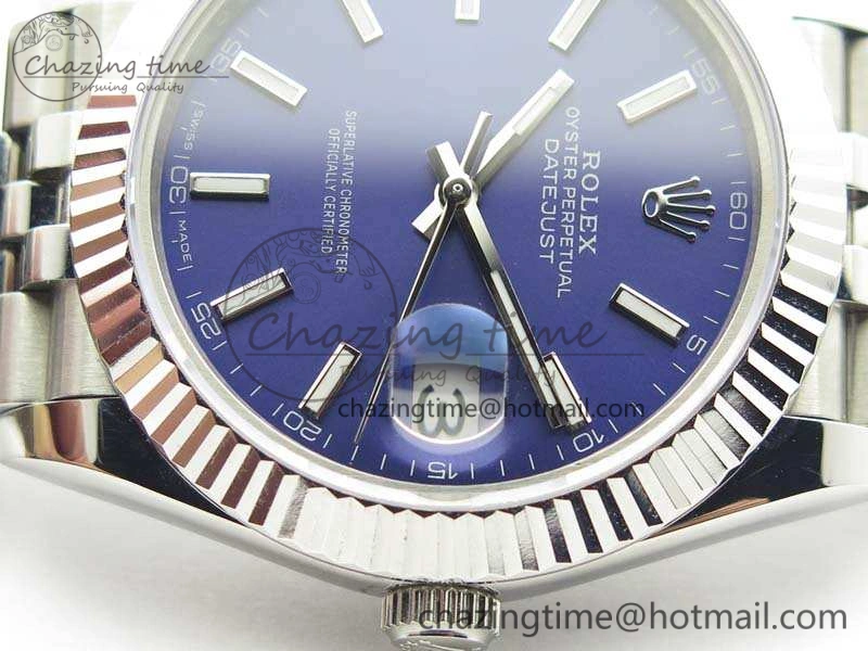 DailyWear DateJust II 40mm BP Maker Best Edition Blue Dial On New Version Jubilee Bracelet A 3541